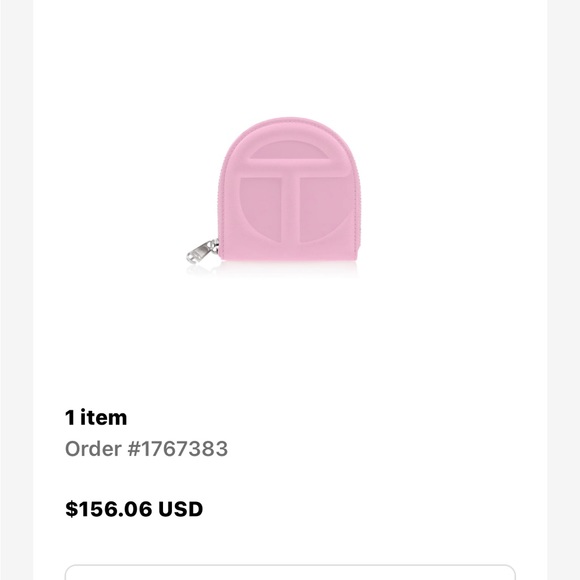 Telfar Wallet- Bubblegum Pink - Picture 12 of 12